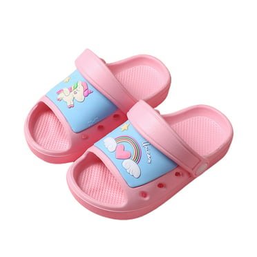 YUKTOPA Kids Cute Cartoon Clogs Boys Girls Breathable Comfortable Garden Shoes Slip On Beach Pool Sandals for Toddler Little Kid
